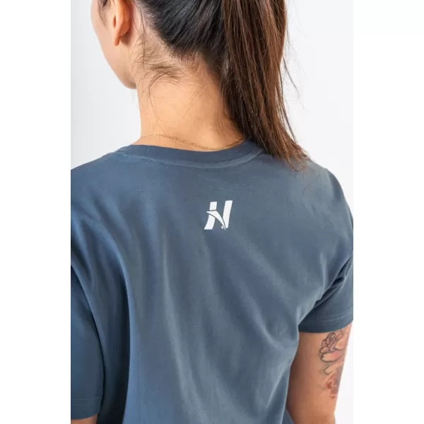  T-Shirt GYM ESSENTIALS 380 GRAU Nebbia 