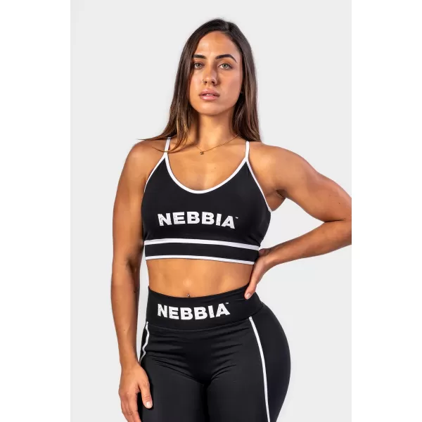  Sport-BH mit mittlerem Halt MY RULES 608 BLACK Nebbia 