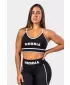 Sport-BH mit mittlerem Halt MY RULES 608 BLACK Nebbia