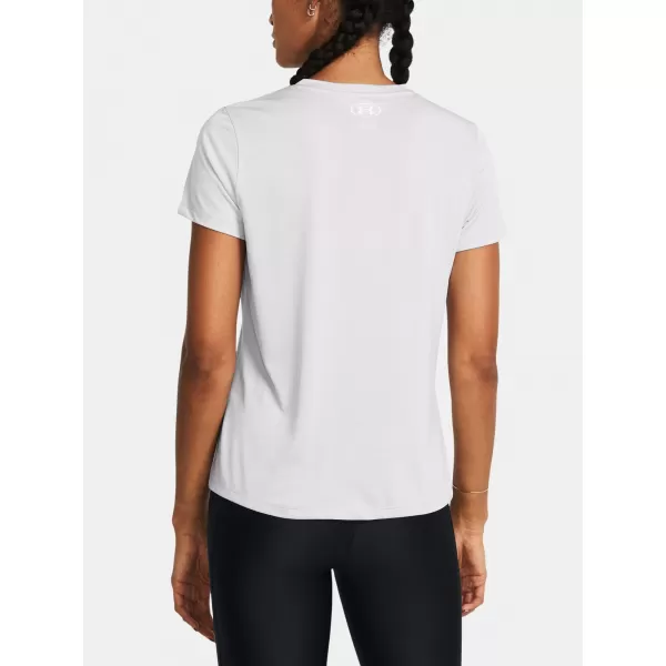  Damen-T-Shirt UNDER ARMOUR TECH SSV- TWIST 1384227-014 GRAU 
