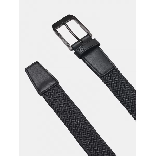  Herrengürtel UNDER ARMOUR M BRAIDED GOLF BELT 1387746-001 SCHWARZ 
