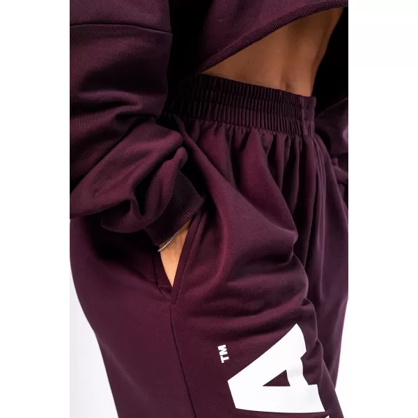  Lockere Baggy-Jogginghose BOYFRIEND STYLE 432 DUNKELROT Nebbia 