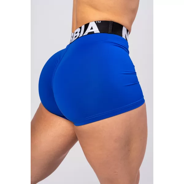 Fitnessshorts mit hoher Taille GLUTE PUMP 240 BLAU Nebbia 