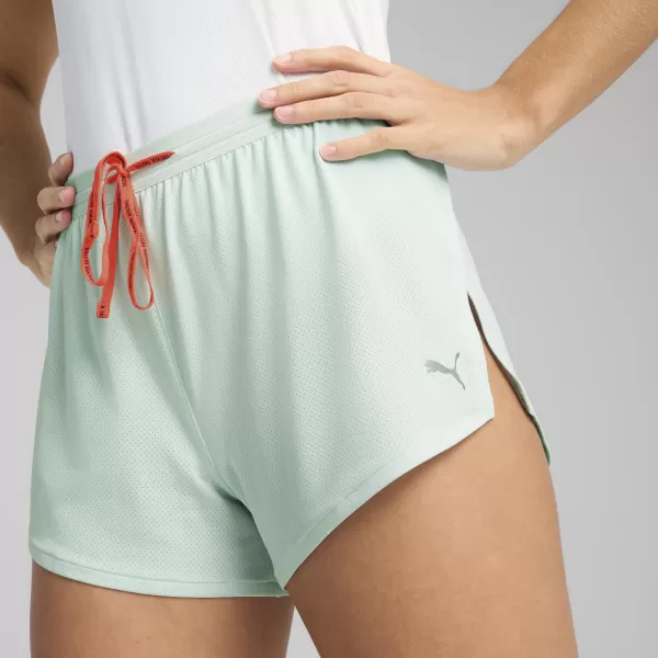  Damenshorts PUMA EVRYDAY KNIT 3 SPLT SHRT ?W 526664_50 FRIEDLICHES BLAU 