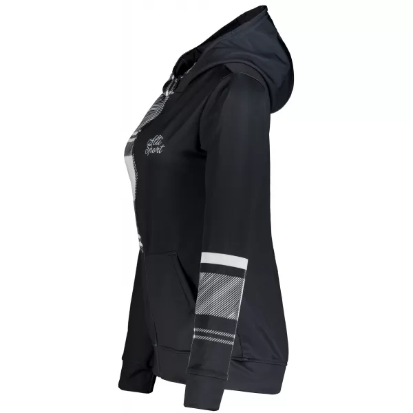  Funktionales Sweatshirt von Frauen auf Reißverschlussprämie ALTISPORT VOJ/ALW098MI02 HEMD 
