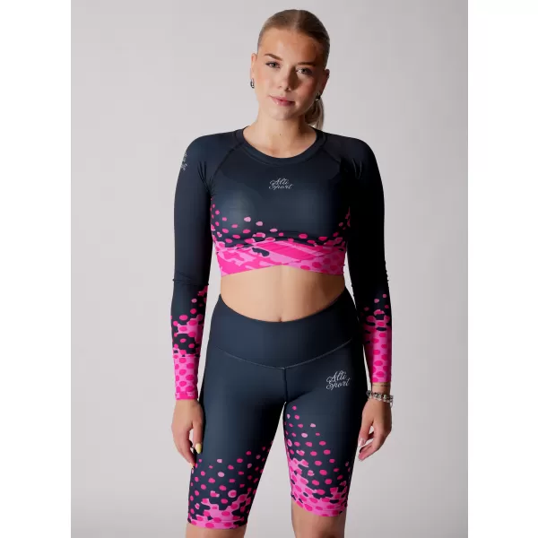  Funktionelle Erntedopie von Frauen ALTISPORT VOJ/ALW109TR04 ROSA SCHWARZ 