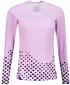 Frauen funktionales t -Shirt mit langen Ärmeln Premium ALTISPORT VOJ/ALW109TR03 LILA