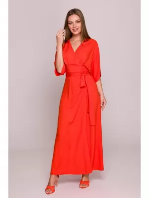 Kleid STYLOVE S406 KORALLE
