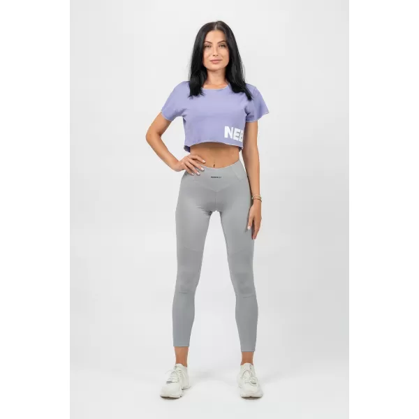  Crop-Top-T-Shirt POWERHOUSE 279 HELLLILA Nebbia 