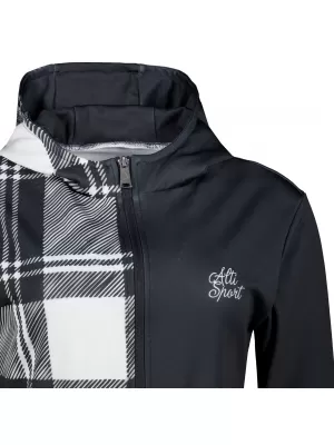 Funktionales Sweatshirt von Frauen auf Reißverschlussprämie ALTISPORT VOJ/ALW098MI02 HEMD