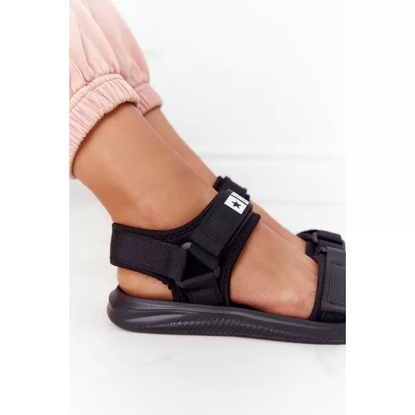  Damensandalen BIG STAR HH274A024 SCHWARZ Big Star Shoes 