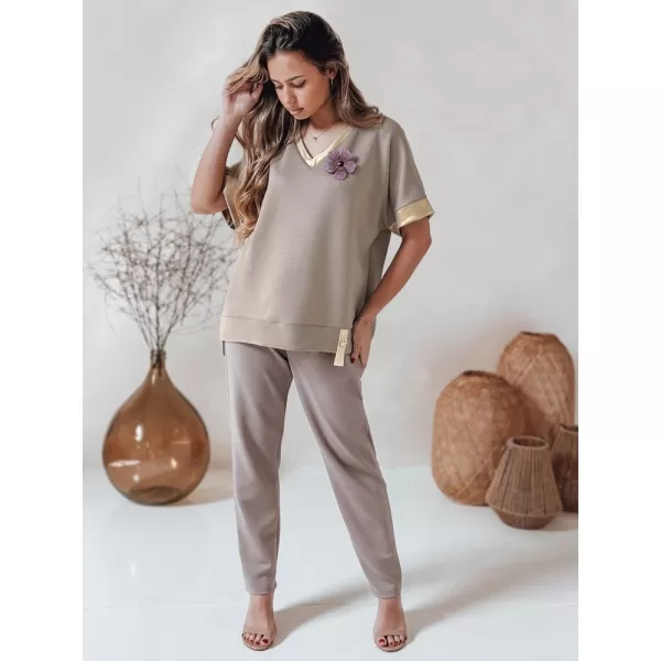  Hemd DSTREET SHINE LOVE RY2911 BEIGE 