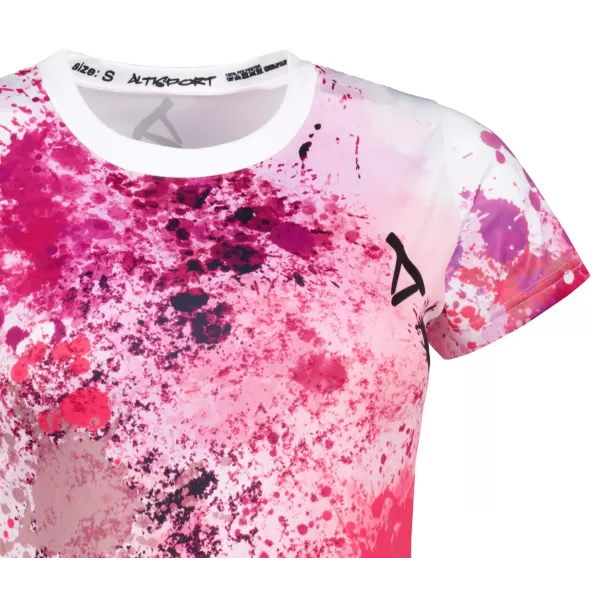  Hochwertiges Funktions-T-Shirt für Damen ALTISPORT VOJ/ALW055TR01 ROSA 