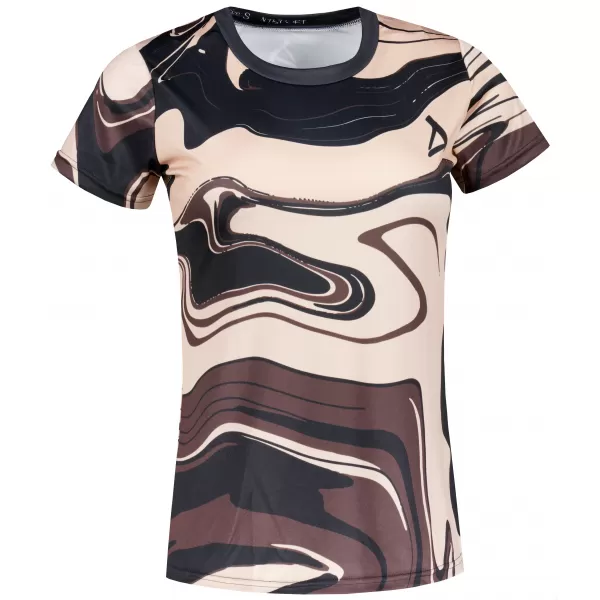  Hochwertiges Funktions-T-Shirt für Damen ALTISPORT VOJ/ALW099TR01 BRAUN 
