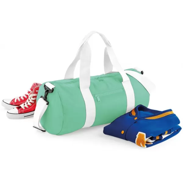  | BG 140 MINTGRÜN/WEISS BagBase 