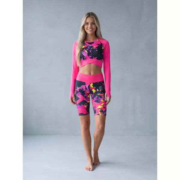  Funktionelle Erntedopie von Frauen ALTISPORT VOJ/ALW110TR04 PINK -BLACK 