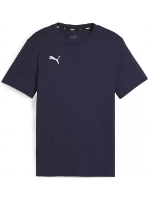T -Shirt PUMA TEAMGOAL CASUALS TEE JR 658616_06 PUMA NAVY/PUMA WHITE