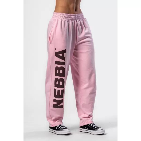  Lockere, weite Jogginghose BOYFRIEND STYLE 432 PINK Nebbia 