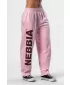 Lockere, weite Jogginghose BOYFRIEND STYLE 432 PINK Nebbia