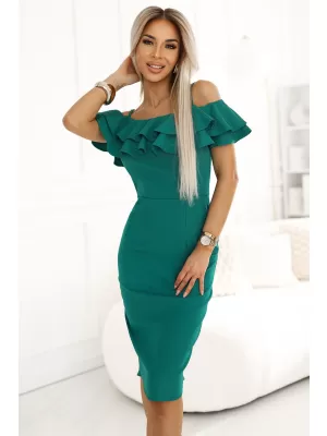 Kleid NUMOCO CARMEN 599-2 KHAKI