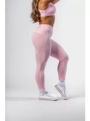 Figurformende Leggings mit V-förmiger Taille STRONG BEAUTY 425 PINK Nebbia