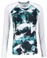 Frauen funktionales t -Shirt mit langen Ärmeln Premium ALTISPORT VOJ/ALW110TR03 BLAU -WHITE