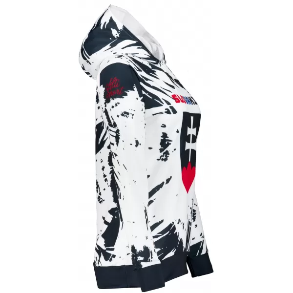  Funktionaler Sweatshirt -Prämie von Frauen ALTISPORT VOJ/ALW036SL/MI01 ABSTRAKTION 