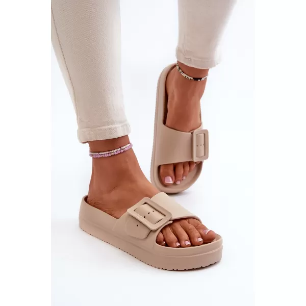  Damenhausschuhe BIG STAR NN274A666 BEIGE Big Star Shoes 
