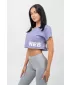 Crop-Top-T-Shirt POWERHOUSE 279 HELLLILA Nebbia