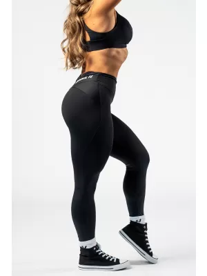 Figurformende Leggings mit V-förmiger Taille STRONG BEAUTY 425 BLACK Nebbia