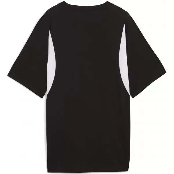  Hemd PUMA TEAMEVOSTRIPE TEE WMN 659959_03 PUMA BLACK/PUMA SILBER 