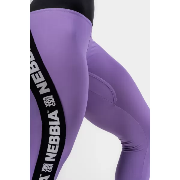  Leggings mit hoher Taille ICONIC 209 LILA Nebbia 