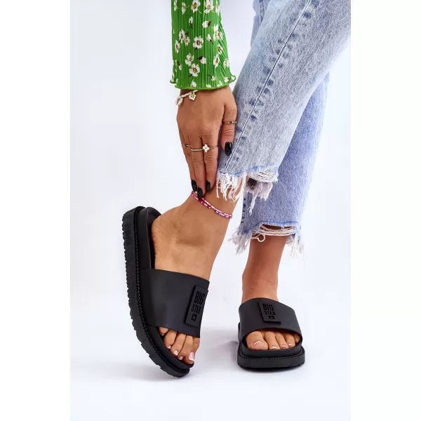  Damenhausschuhe BIG STAR LL274429 SCHWARZ Big Star Shoes 