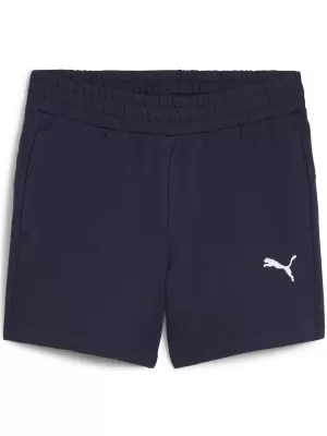 Damenshorts PUMA TEAMGOAL CASUALS SHORTS WMN 658611_06 PUMA NAVY/PUMA WHITE
