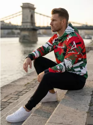 Funktionaler Sweatshirt -Premium von Männern ALTISPORT VOJ/ALM036HU/MI01 HU