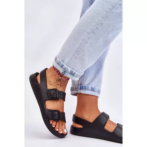  Damensandalen BIG STAR LL274745 SCHWARZ Big Star Shoes 