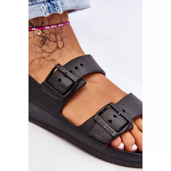  Damensandalen BIG STAR LL274745 SCHWARZ Big Star Shoes 