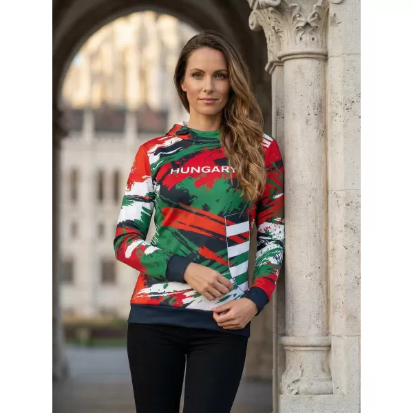  Funktionaler Sweatshirt -Prämie von Frauen ALTISPORT VOJ/ALW036HU/MI01 HU 