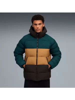 Herrenjacke PUMA MONO HOODED JACKET 688367-75 GRÜN