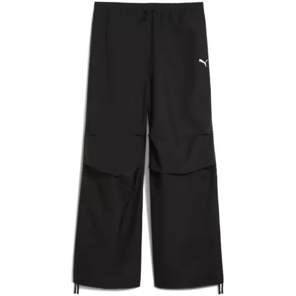  Damenhosen PUMA WARDROBE ESS PARACHUTE WOVEN PANTS OP 632044-01 SCHWARZ 
