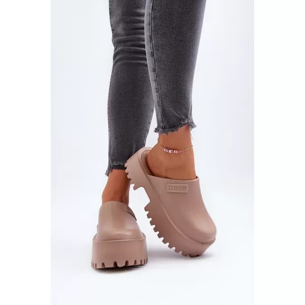  Damenhausschuhe BIG STAR NN274016 BEIGE Big Star Shoes 