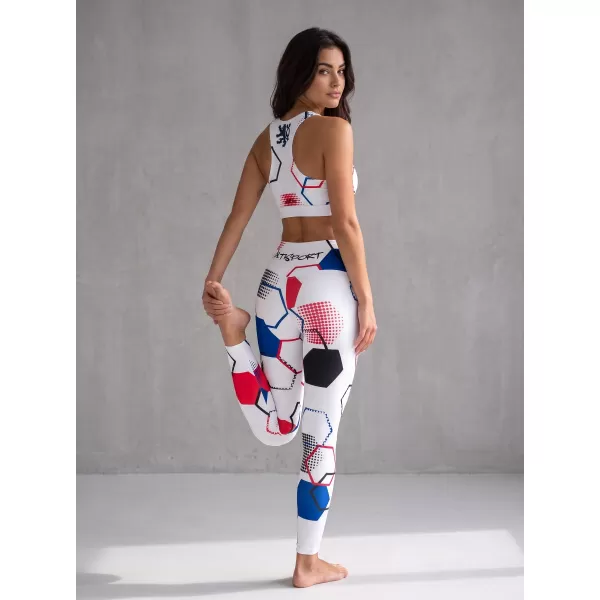  Frauenfunktional Sport Bra Premium ALTISPORT VOJ/ALW036POD01 HEXA WEIß 