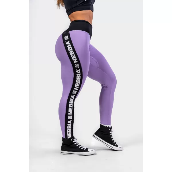 Leggings mit hoher Taille ICONIC 209 LILA Nebbia 