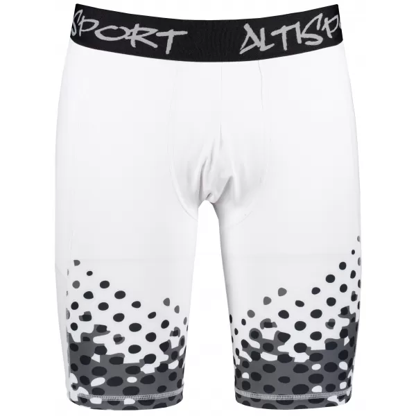  Männersport -Leggings über den Knien der Prämie ALTISPORT VOJ/ALM109LEG02 WEIß 
