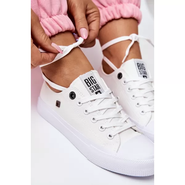  Damen-Sneaker BIG STAR AA274010 WEISS Big Star Shoes 