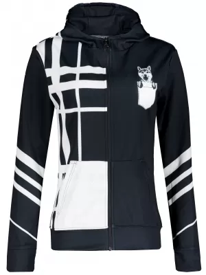 Funktionales Sweatshirt von Frauen auf Reißverschlussprämie ALTISPORT VOJ/ALW098MI02 SHIBA