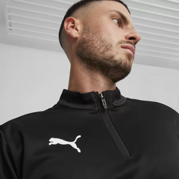  Hemd PUMA TEAMGOAL TRAINING 1/4 ZIP TO 658629_03 PUMA SCHWARZ/WEIß/DUNKELGRAU 