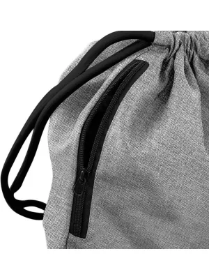 | BG 110 GRAU MARL/SCHWARZ BagBase