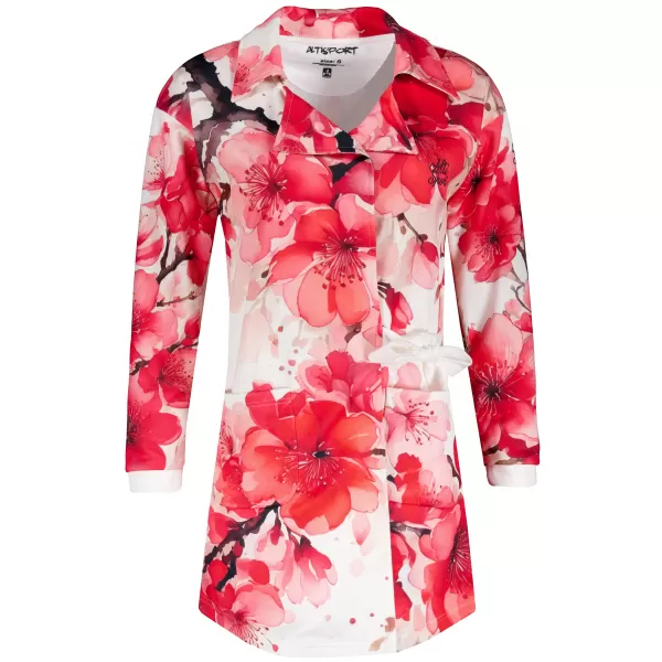  Frauenjacke Premium ALTISPORT VOJ/ALW102MI05 ROSA/WEIß 