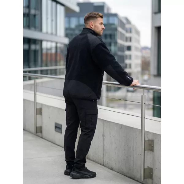  Herrenjacke PUMA TECH SOFT TECH RELAXED SHERPA JACKET 632104-01 SCHWARZ 